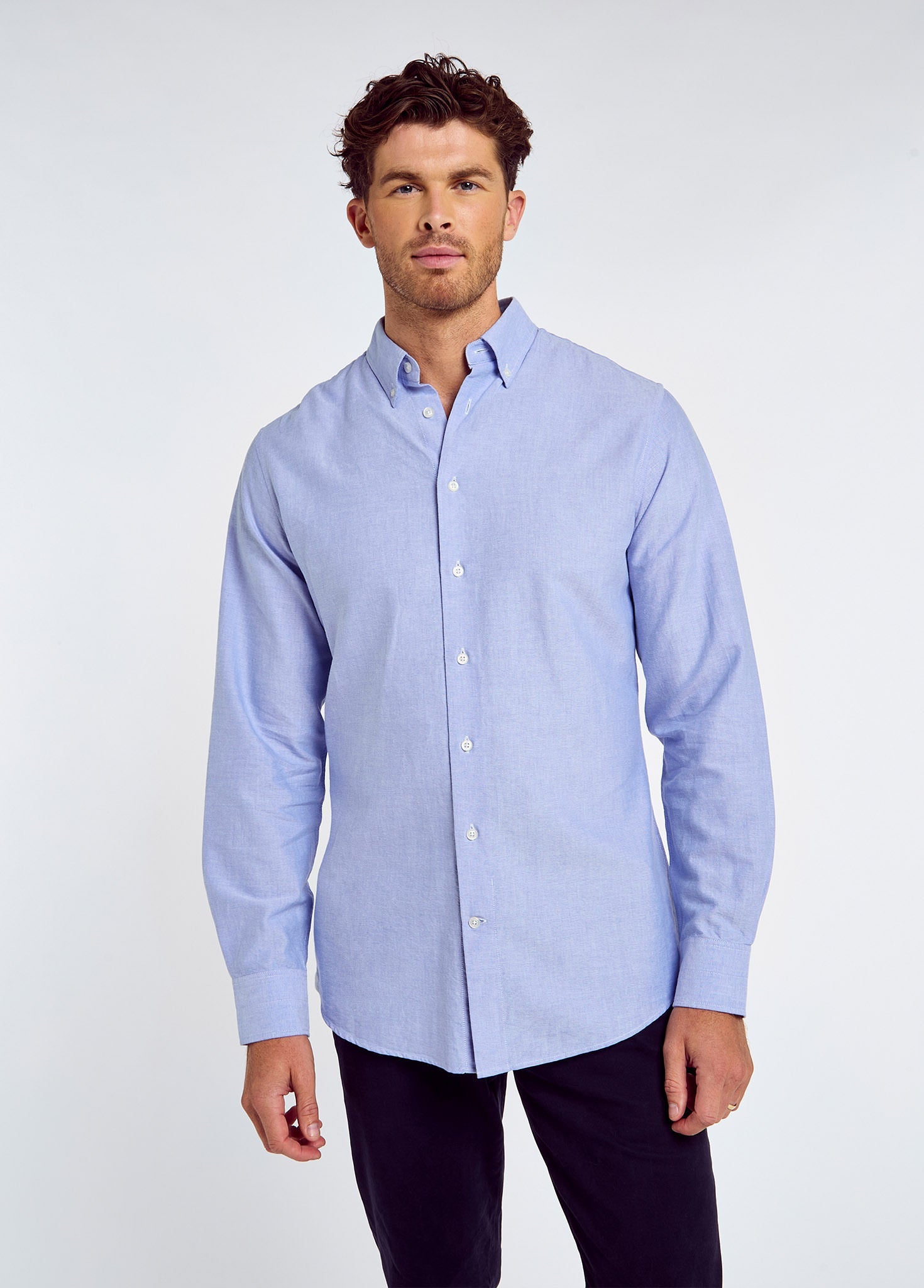 Chemise Oxford Clontarf - Pale Blue