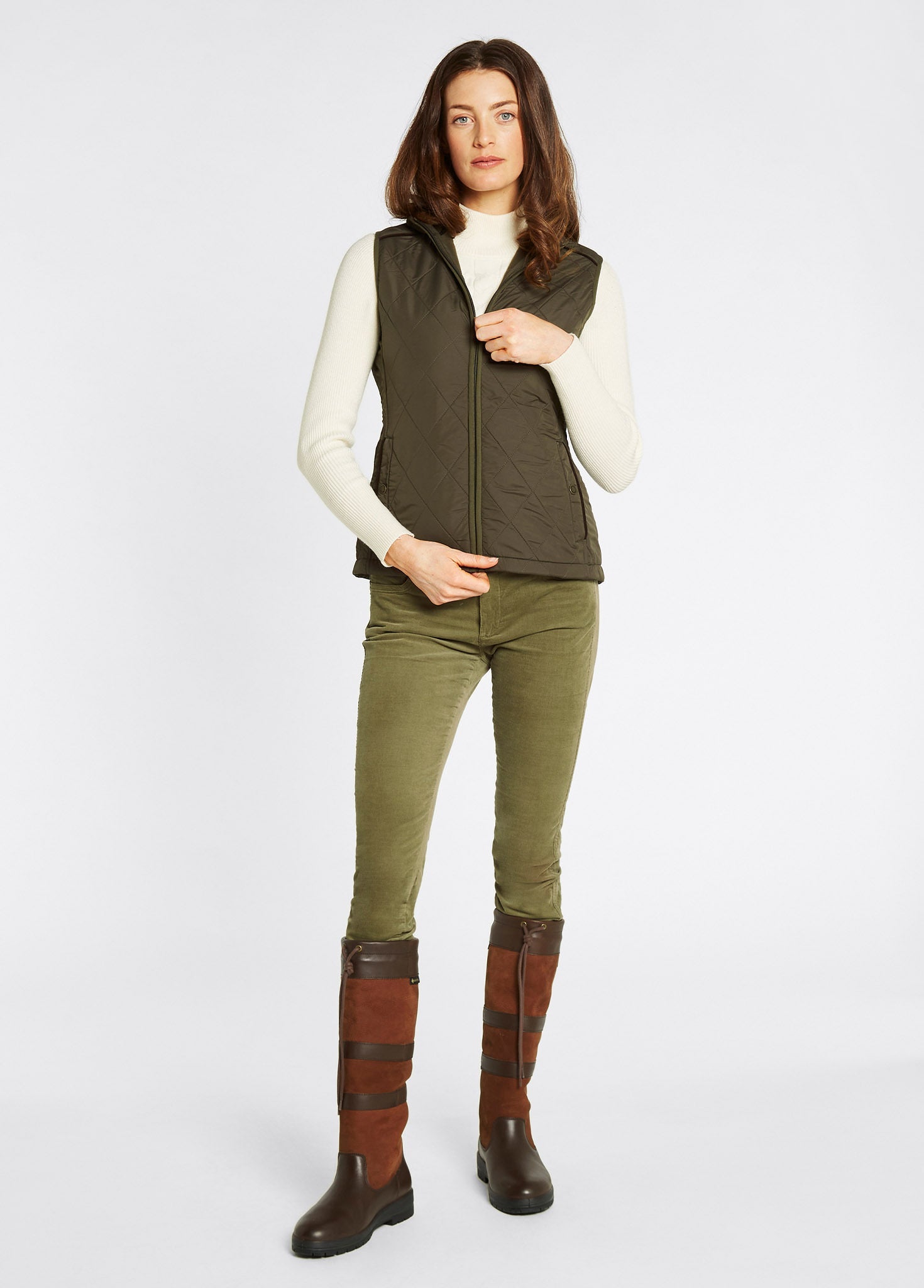 Gilet matelassé Heywood - Olive