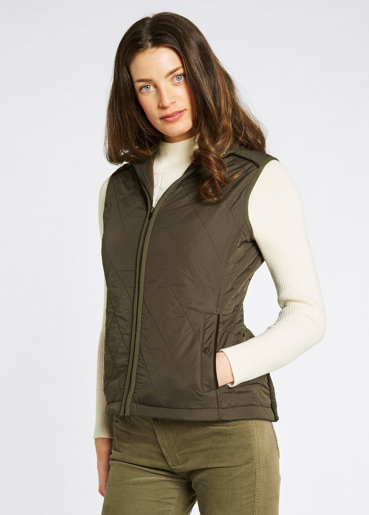 Gilet matelassé Heywood - Olive