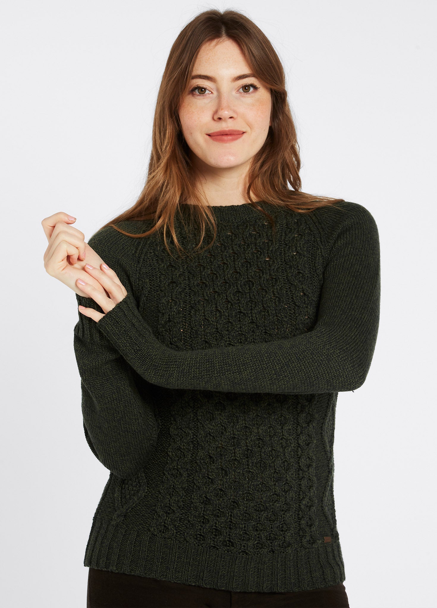Pull Mérinos Shanley - Olive