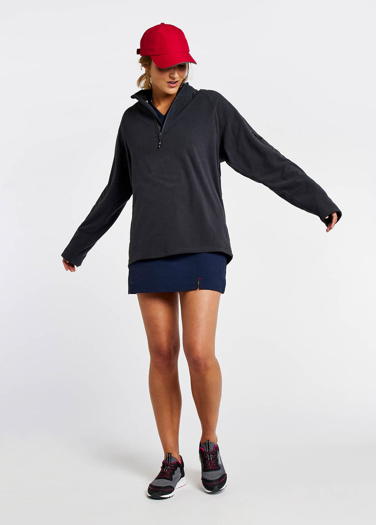 Polaire à quart de zip Valencia Femme - Graphite