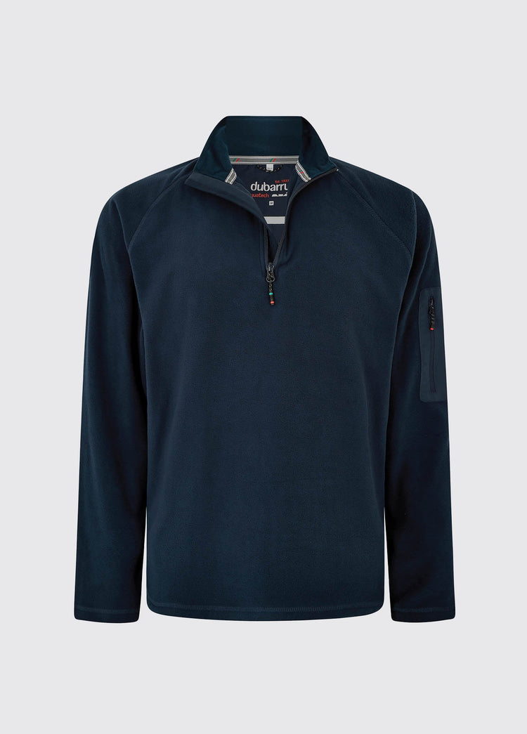 Polaire à quart de zip Valencia Homme - Navy