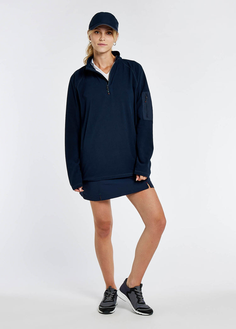 Polaire à quart de zip Valencia Femme - Navy