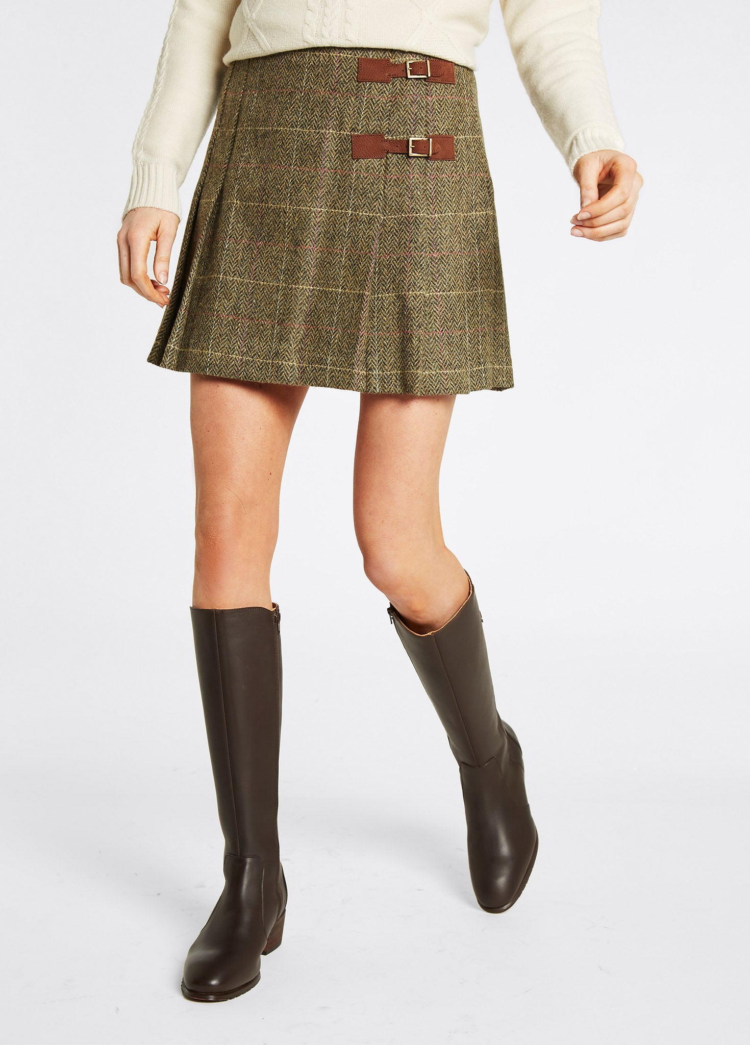 Jupe en Tweed Blossom - Thistle