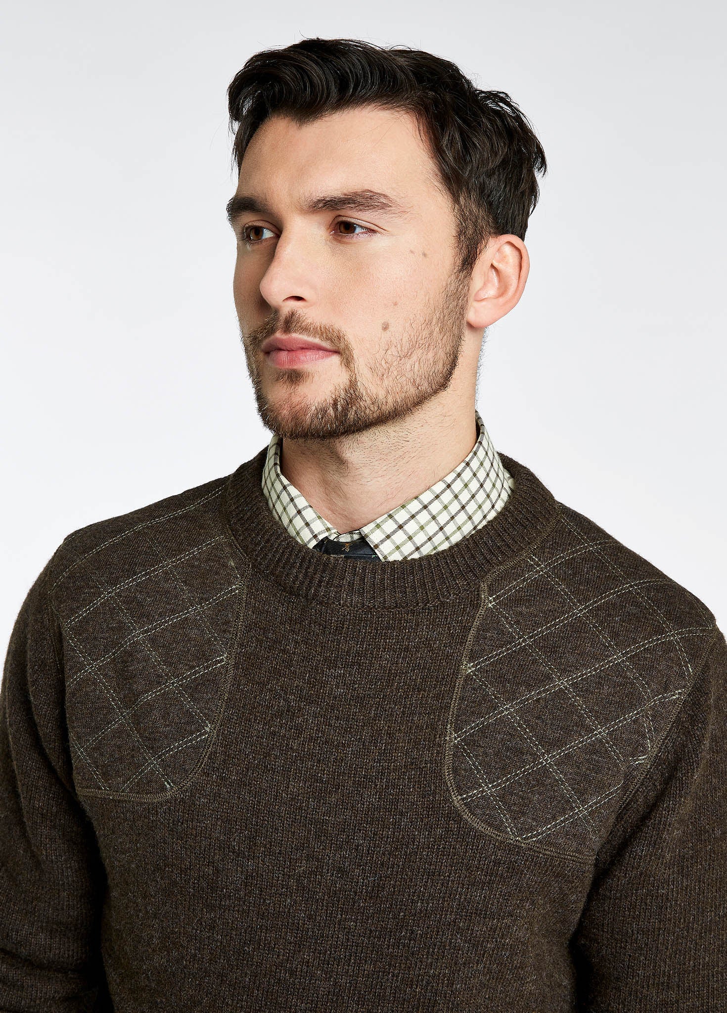 Pull en laine mélangée Clarinbridge - Mahogany