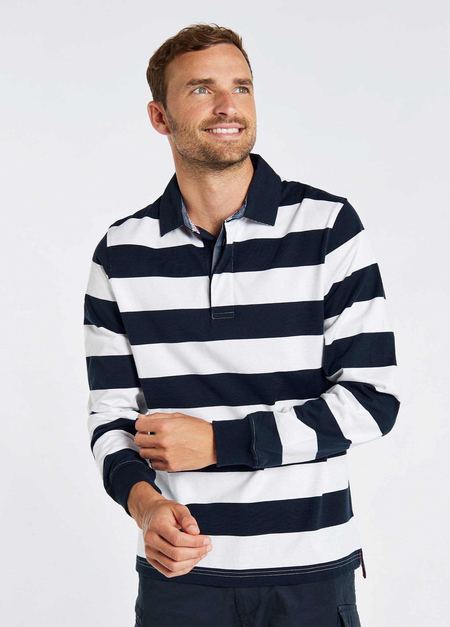 Haut de rugby Goresbridge - Navy Multi