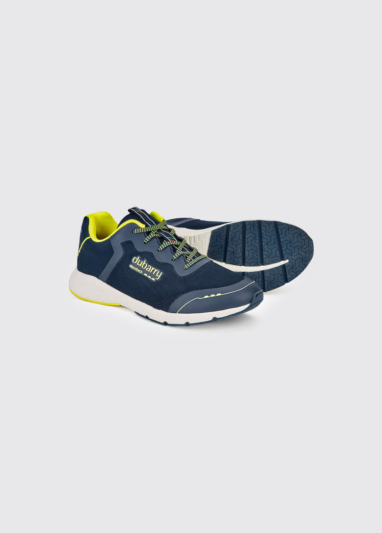 Baskets légères et sportives Palermo Femme - Navy/Citrus