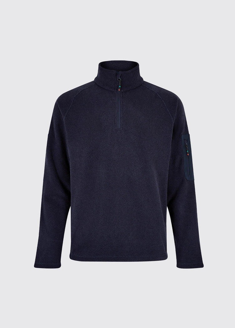 Polaire quart de zip Monaco Femme - Navy