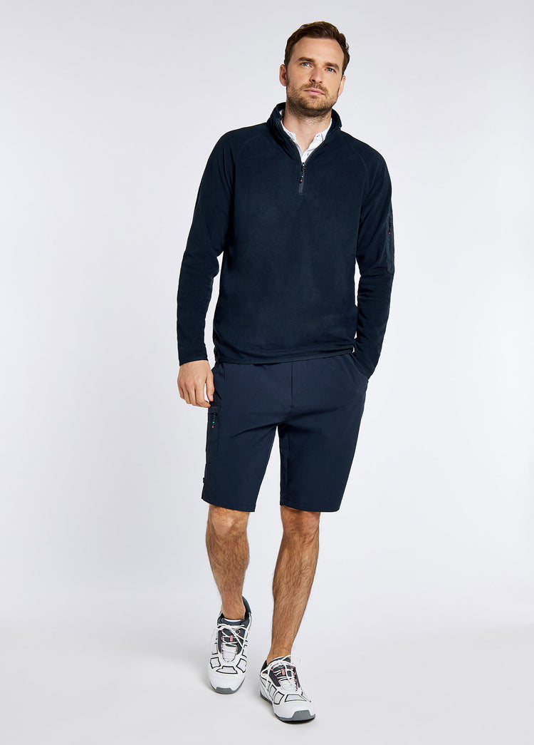 Polaire à quart de zip Valencia Homme - Navy