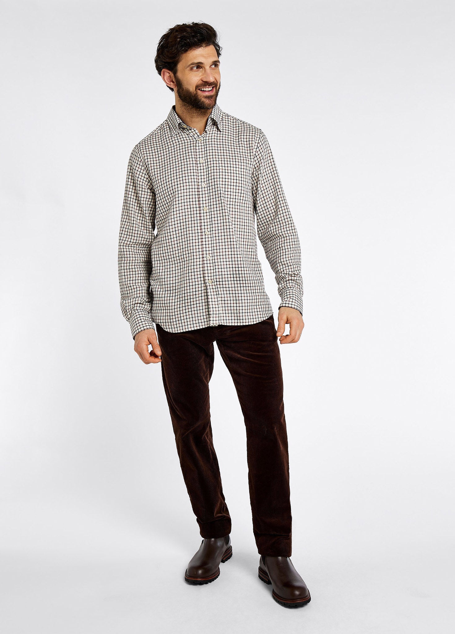 Chemise à carreaux Connell - Ox Blood