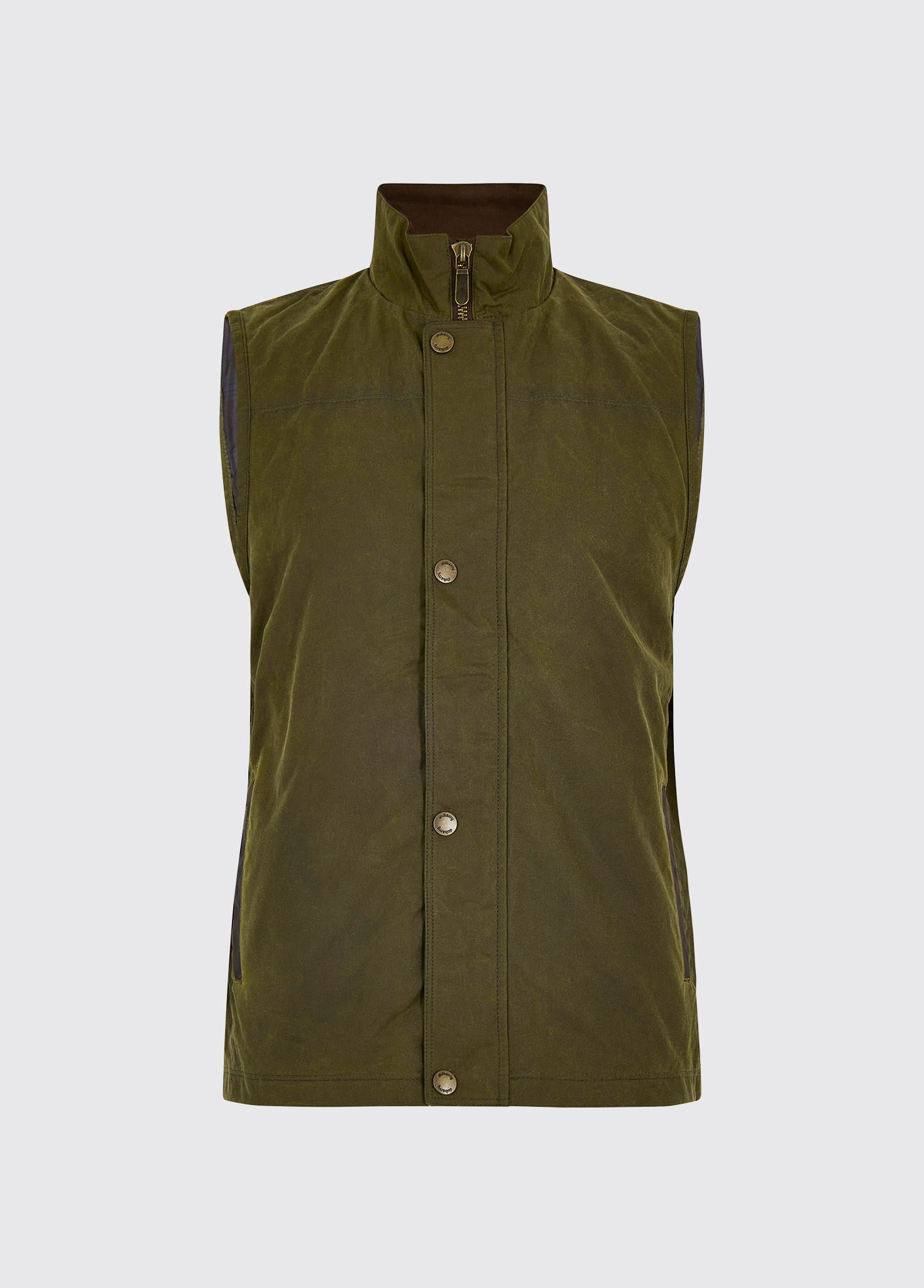 Mayfly Men's Wax Gilet - Fennel