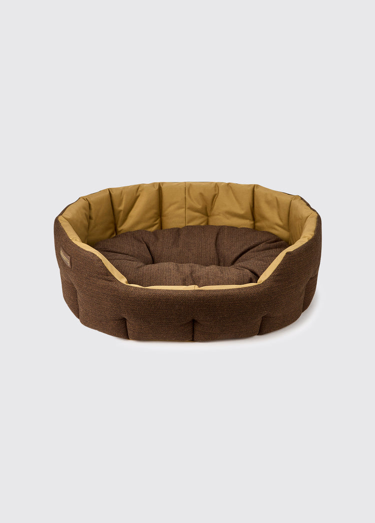 BUSTER Panier pour chien en tweed - Mocha