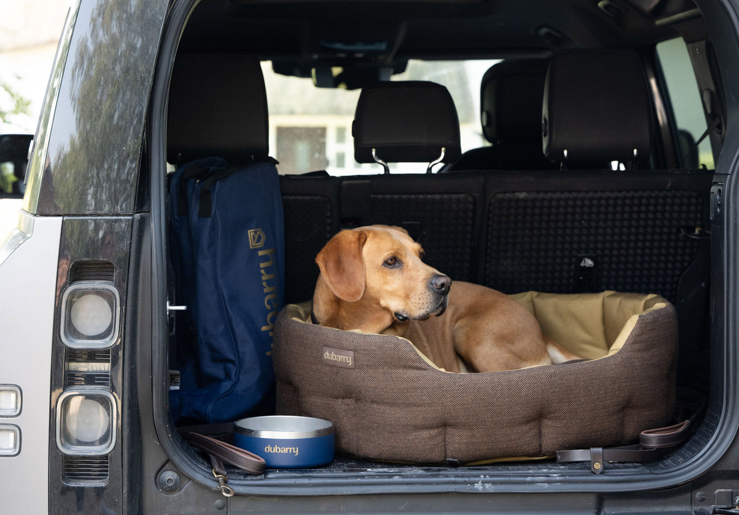 BUSTER Panier pour chien en tweed - Mocha
