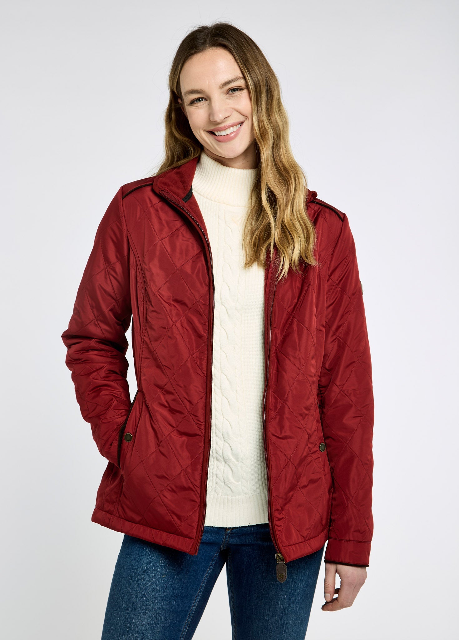 Veste matelassée Glenfarne Femme - Red Pepper