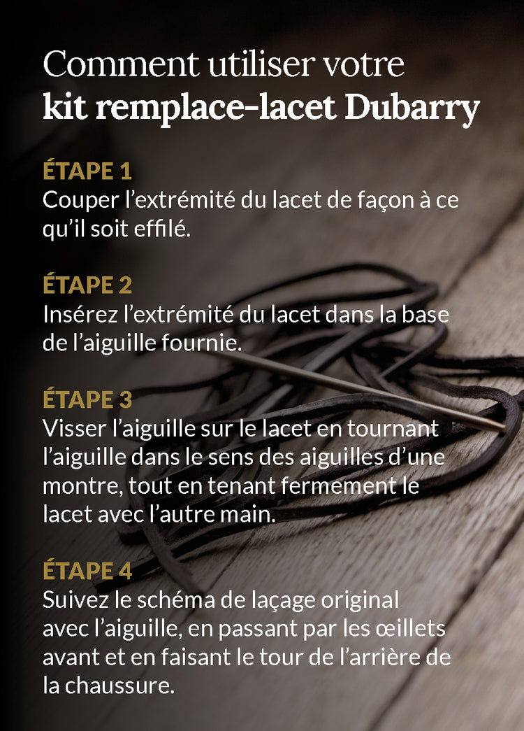 Kit de lacets de rechange

 - Brown