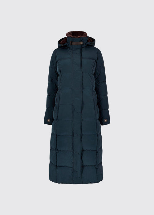Manteau long en duvet Aldborough - Navy