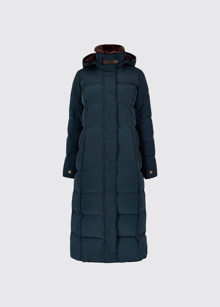 Manteau long en duvet Aldborough - Navy