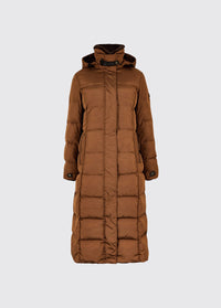 Manteau long en duvet Aldborough - Russet
