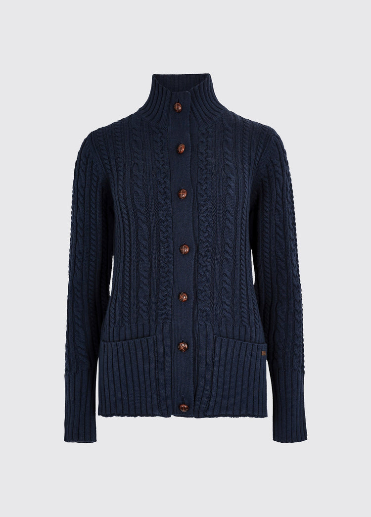 Cardigan de pêcheur Ardrahan - Navy