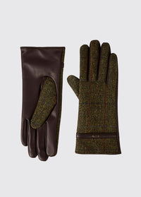 Gants en cuir et tweed Ballycastle - Thornwood