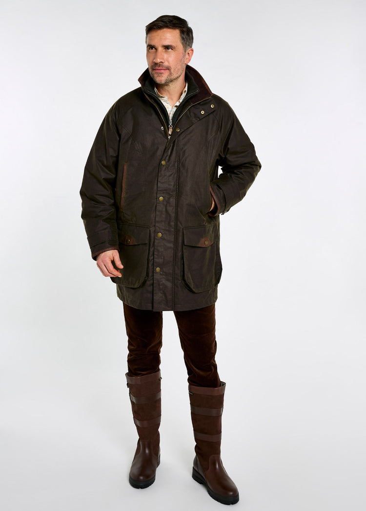Manteau ciré Ballylee - Olive