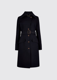Manteau en tweed Brookvale - French Navy