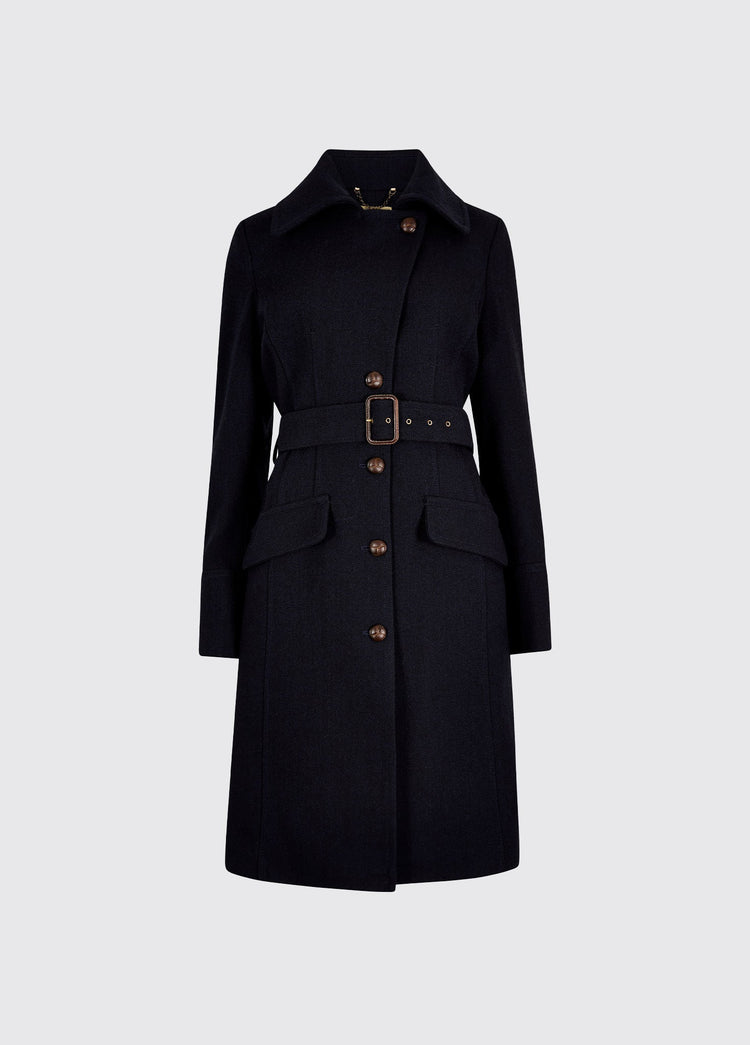 Manteau en tweed Brookvale - French Navy