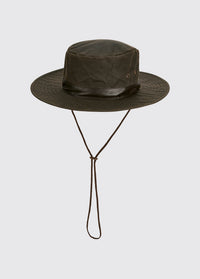 Chapeau ciré Castlejordan - Olive