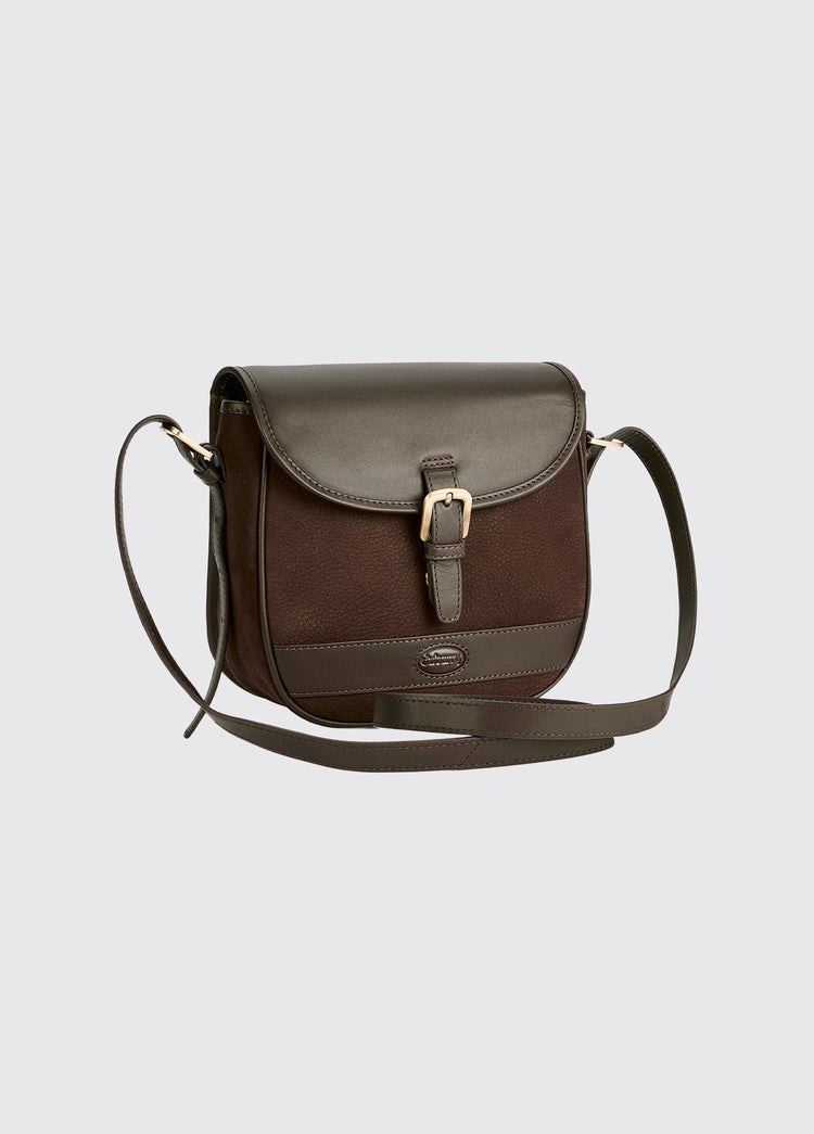 Sac bandoulière en cuir Clara - Mocha