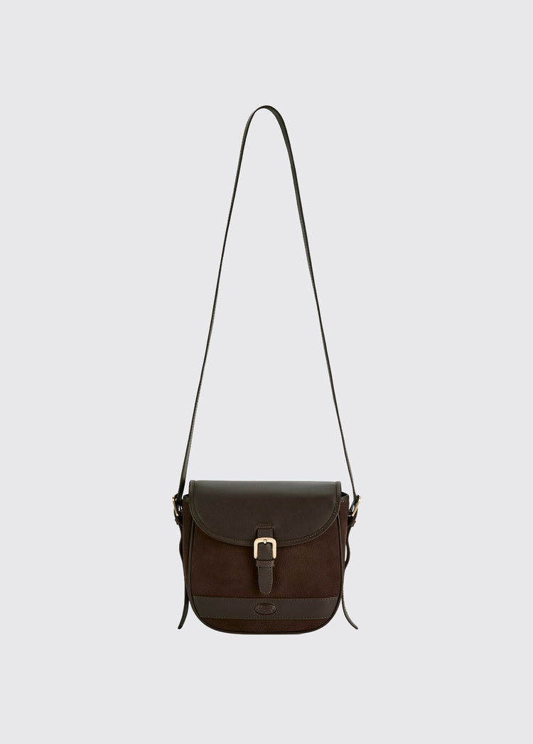 Sac bandoulière en cuir Clara - Mocha