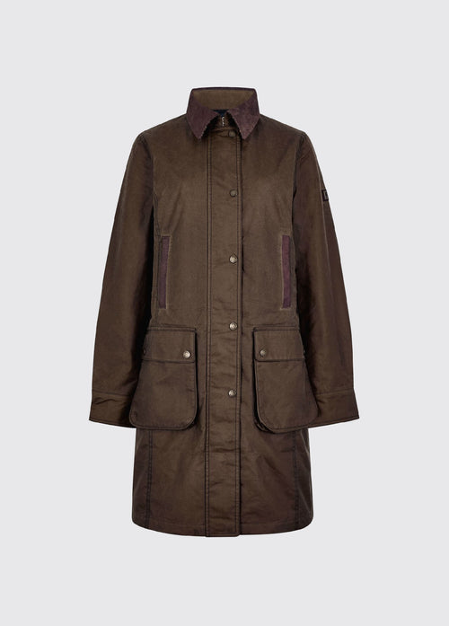 Manteau ciré Clifford - Olive
