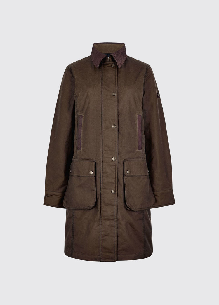 Manteau ciré Clifford - Olive