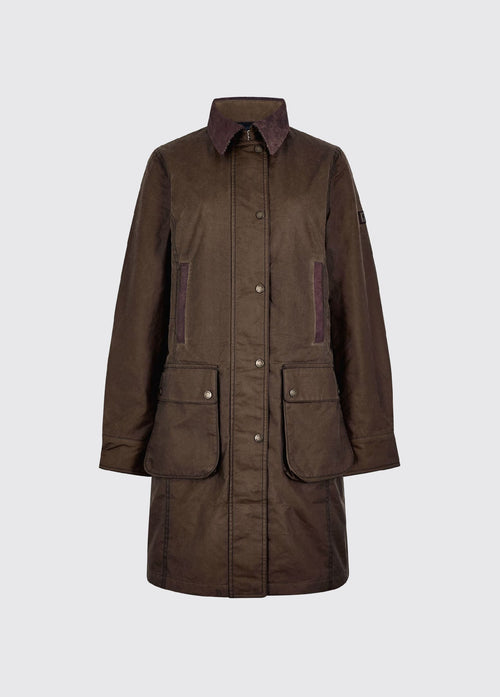 Manteau ciré Clifford - Olive