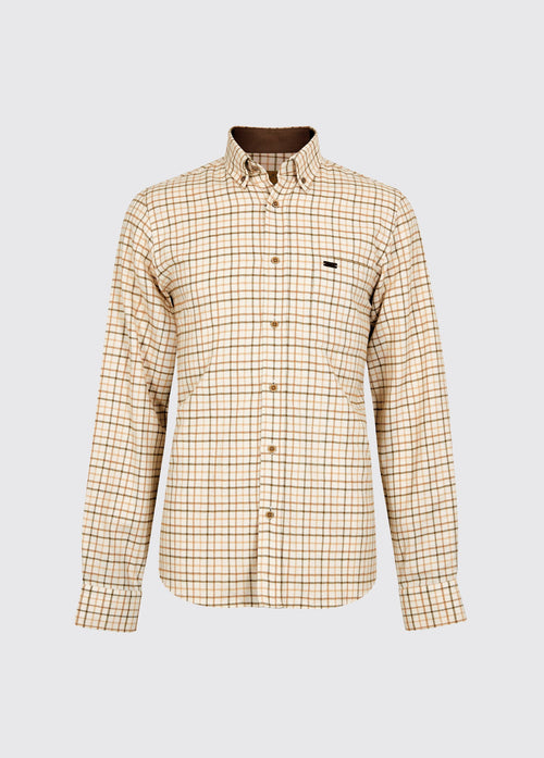 Chemise à carreaux Corrib - Ochre