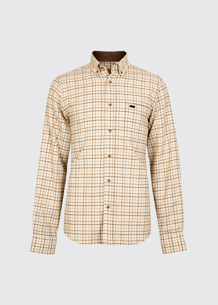 Chemise à carreaux Corrib - Ochre