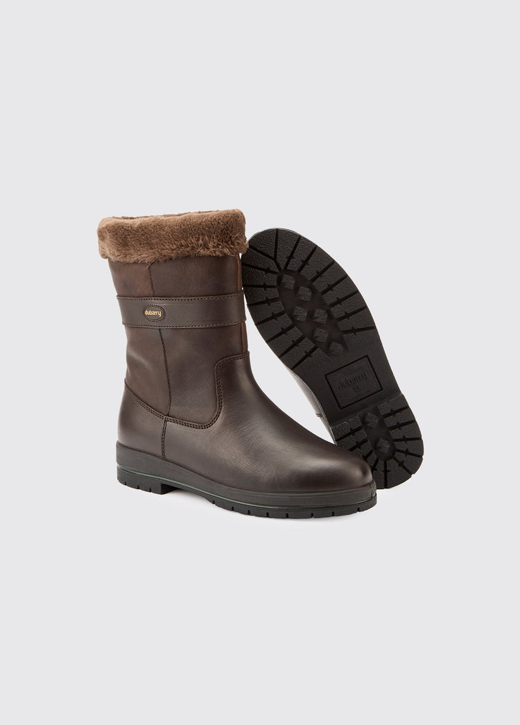 Bottes courtes fourées Foxrock - Mocha