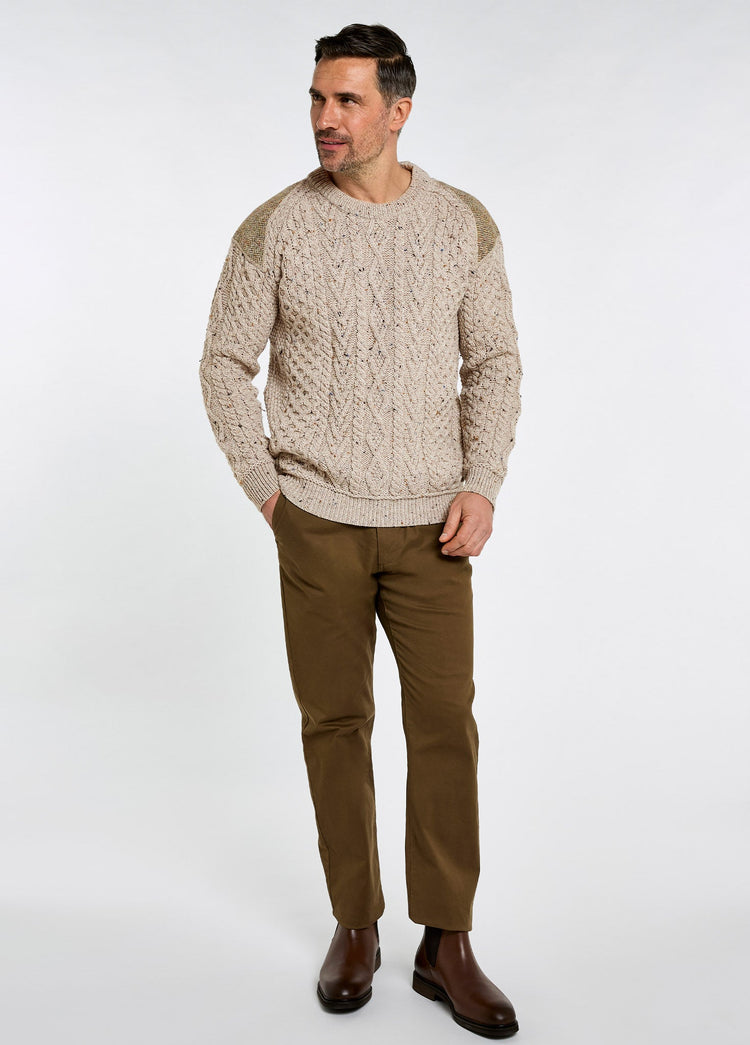 Pull à col rond Culleton - Oatmeal