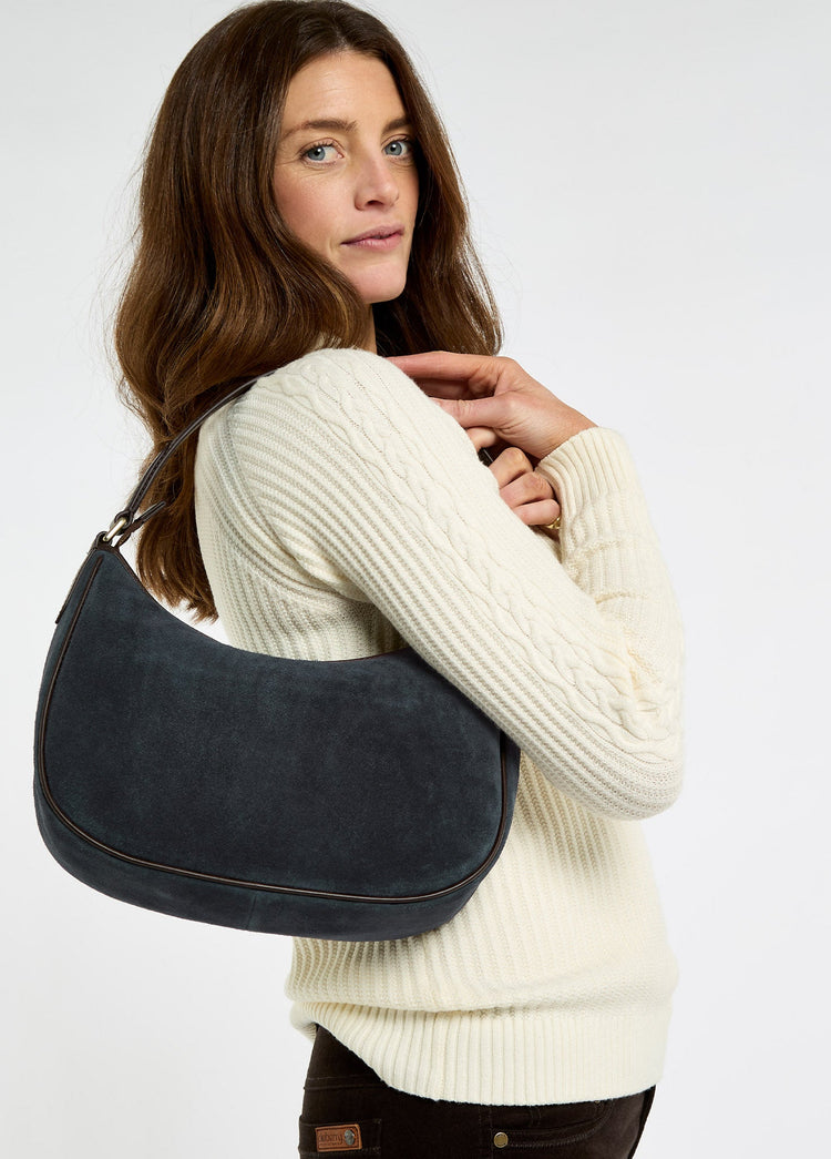 Sac à main en suède Cushendall - Navy