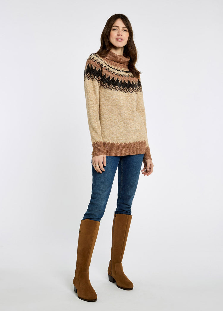 Pull col roulé Devlin - Oat Multi