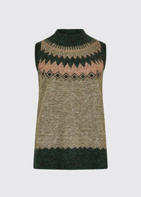 Gilet tricoté Doyle  - Olive
