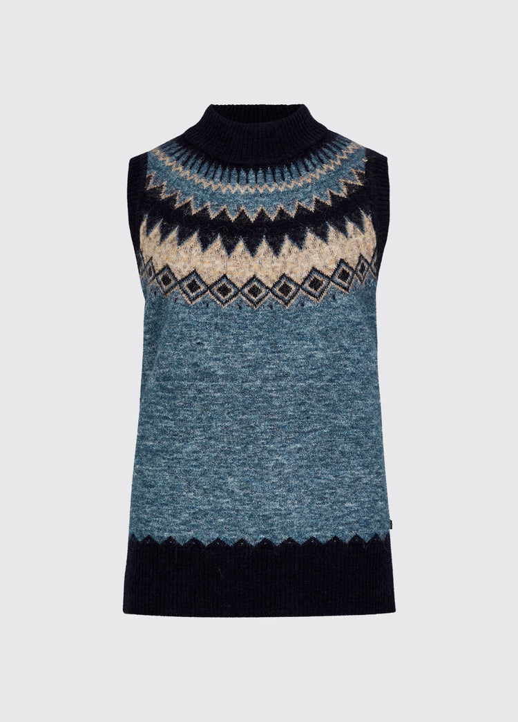 Pull sans manches Doyle - Navy Multi