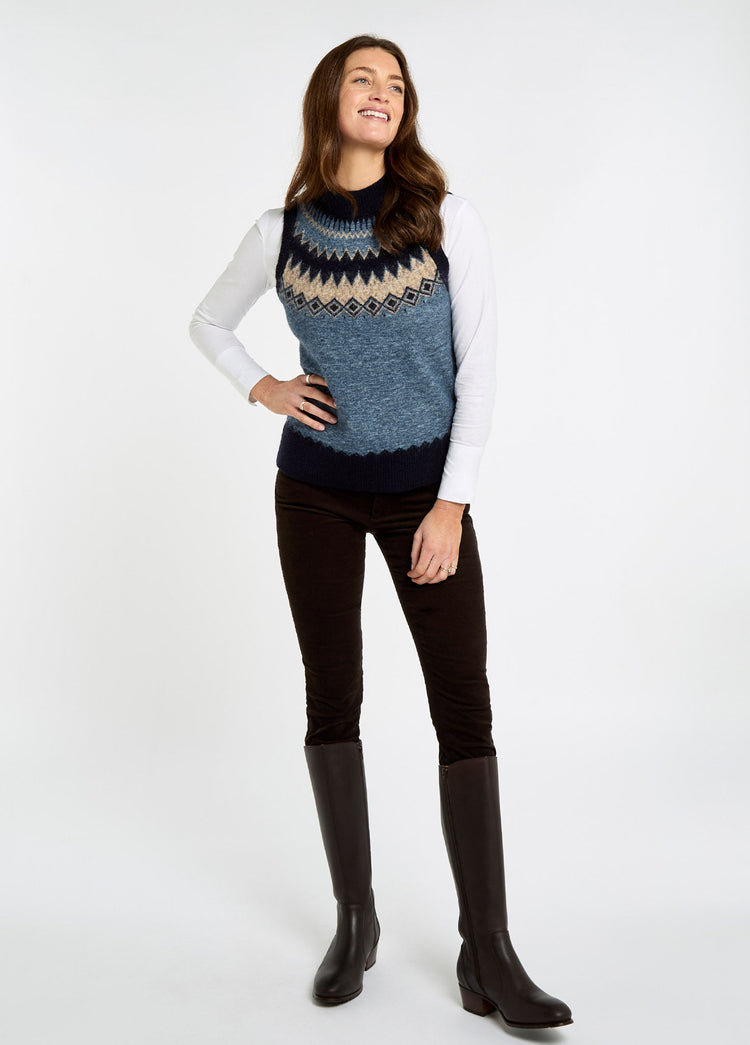 Pull sans manches Doyle - Navy Multi