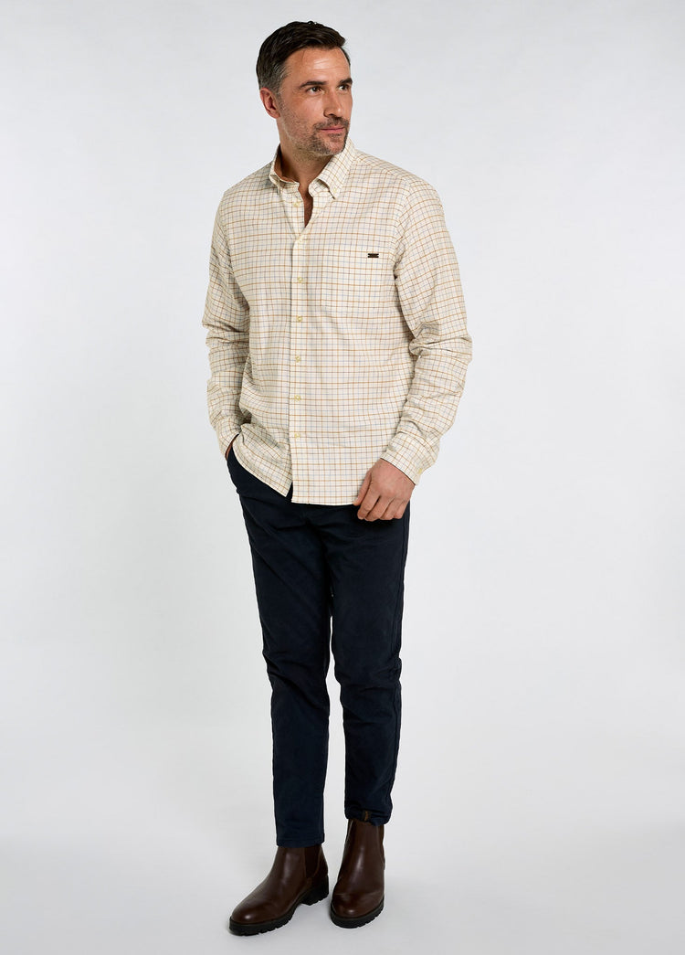 Chemise Tattersall Drumcar - Ochre