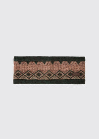 Bandeau tricoté Drumroe - Olive Multi