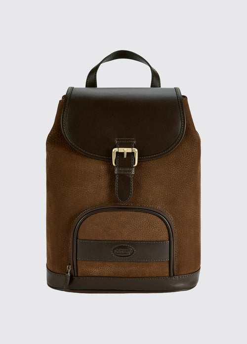 Sac à dos en cuir Dunross - Walnut