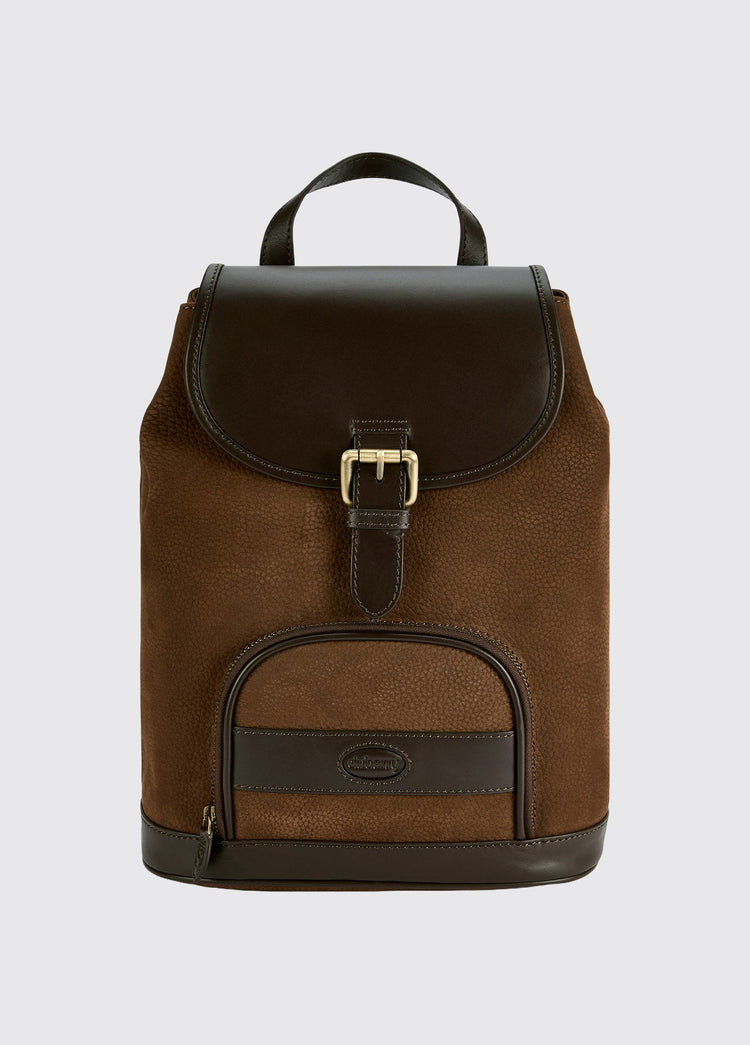 Sac à dos en cuir Dunross - Walnut