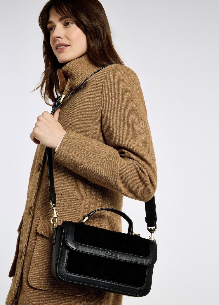 Sac à main  en suède et cuir Eadestown - Black