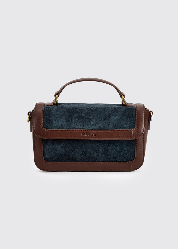 Sac à main en suède et cuir Eadestown - Navy