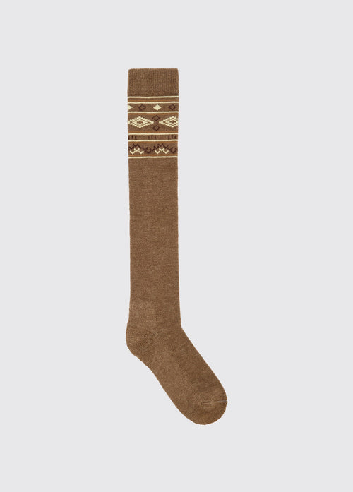 Chaussettes Rolestown Fair Isle Alpaca - Elk