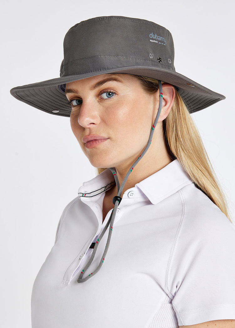 Chapeau de soleil à bord large Genoa - Graphite